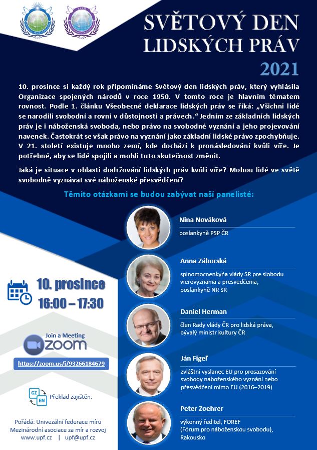 2021 12 10 UPF Svetovy den lidskych prav